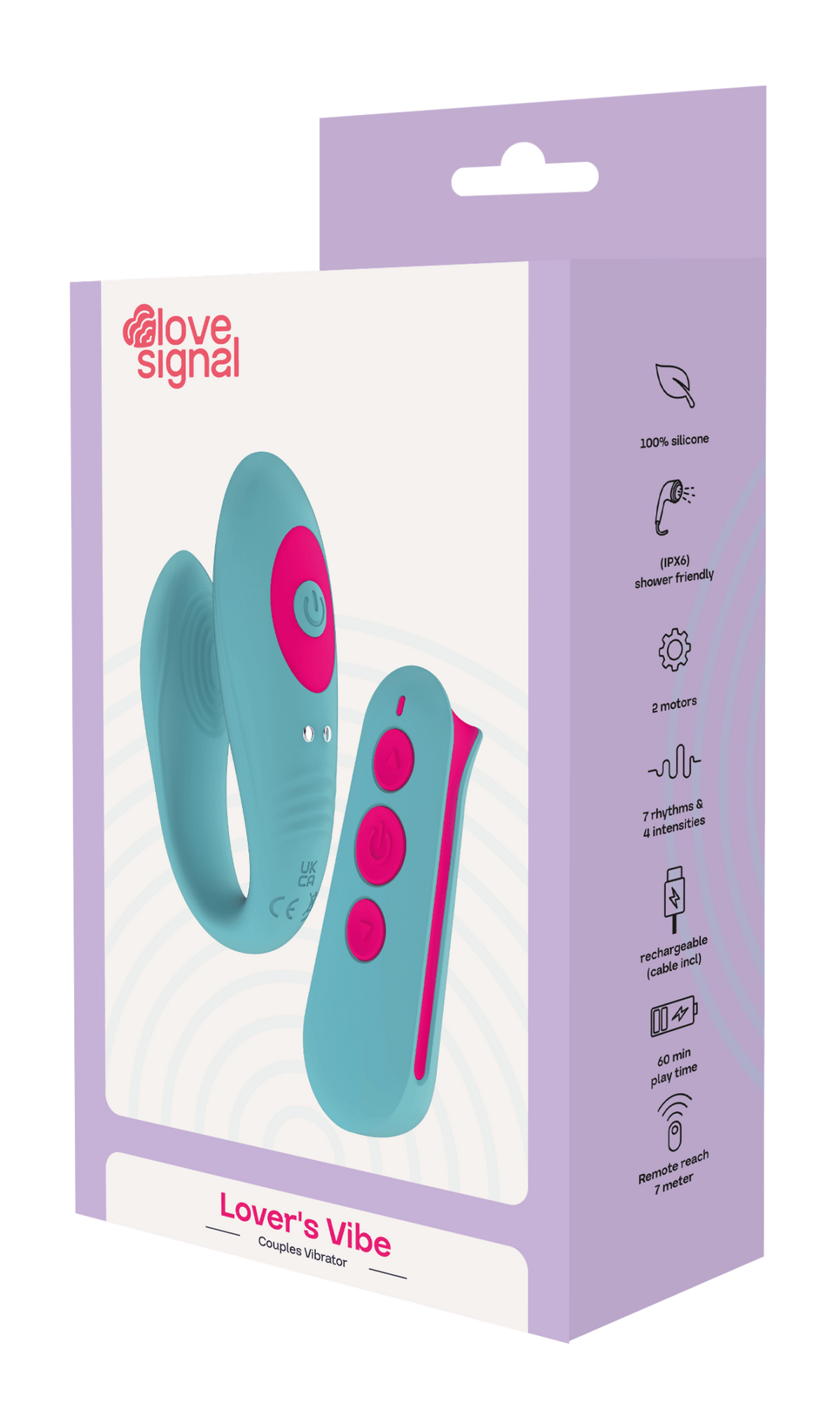 DreamToys Love Signal Lover's Vibe With Remote - Loveangels