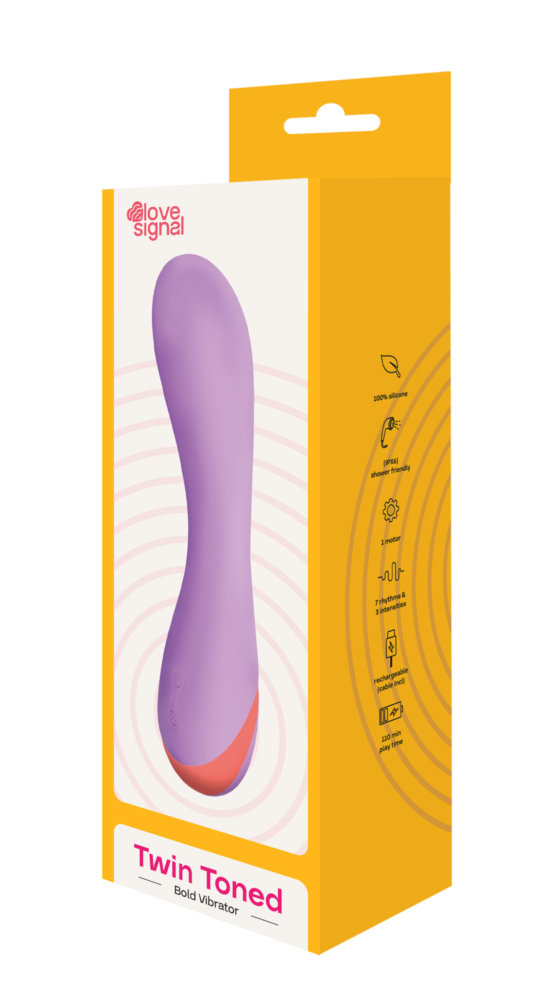 Dreamtoys Love Signal Twin Toned G - Spot Vibrator - Loveangels