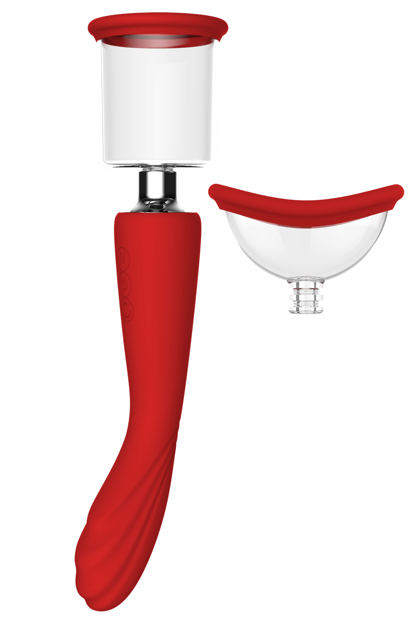 Dreamtoys Red Revolution Georgia G - Spot Vibrator And Suction Pump - Loveangels