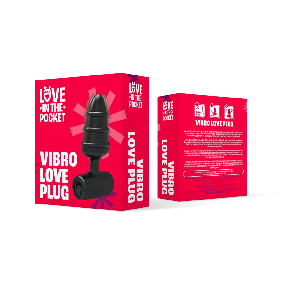 Love In The Pocket - Vibro Love Plug