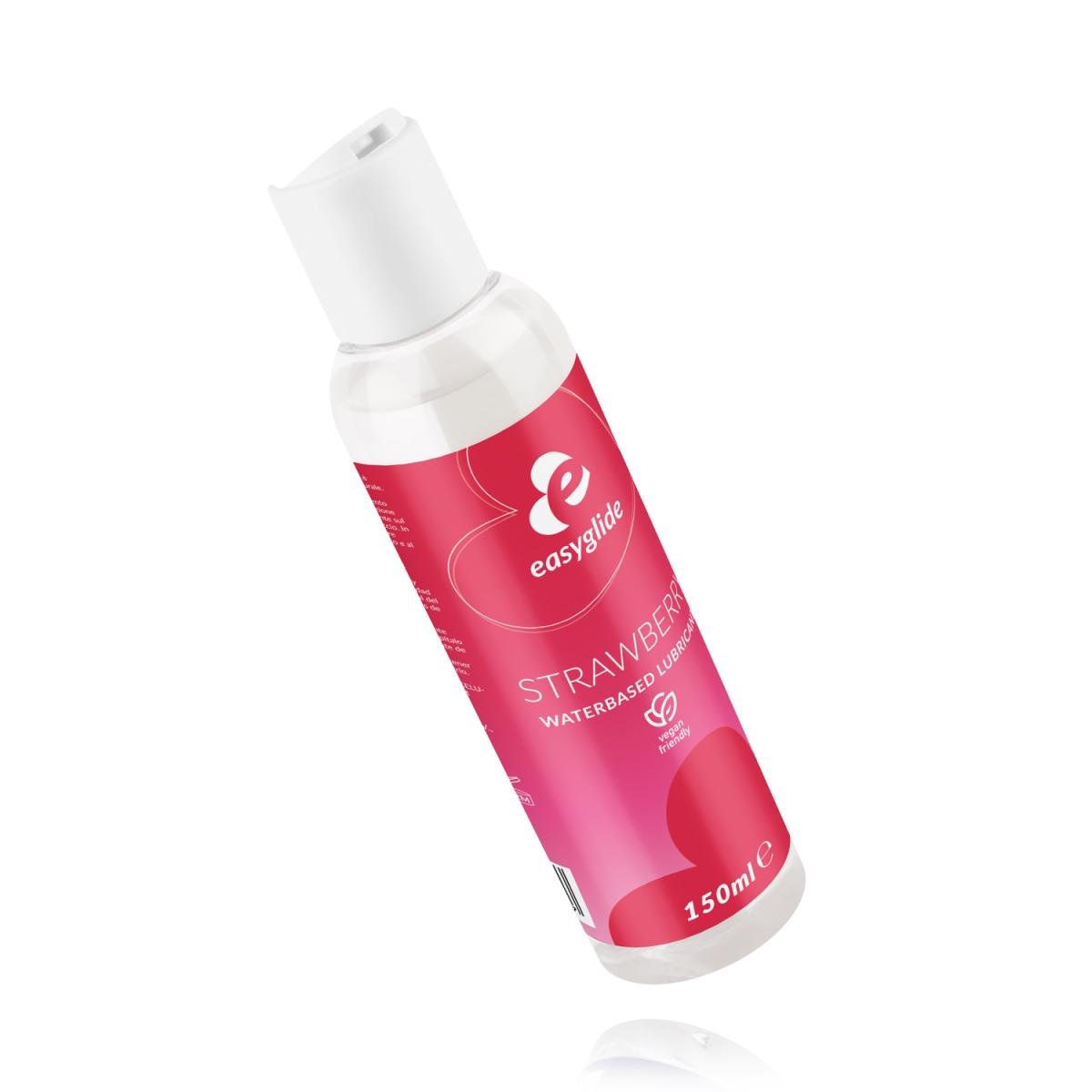 Easyglide Strawberry Flavour Waterbased Lubricant 150ml - Loveangels