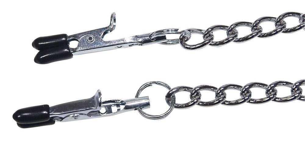 Fetish Collection Nipple and Clit Clamps Harness - Loveangels