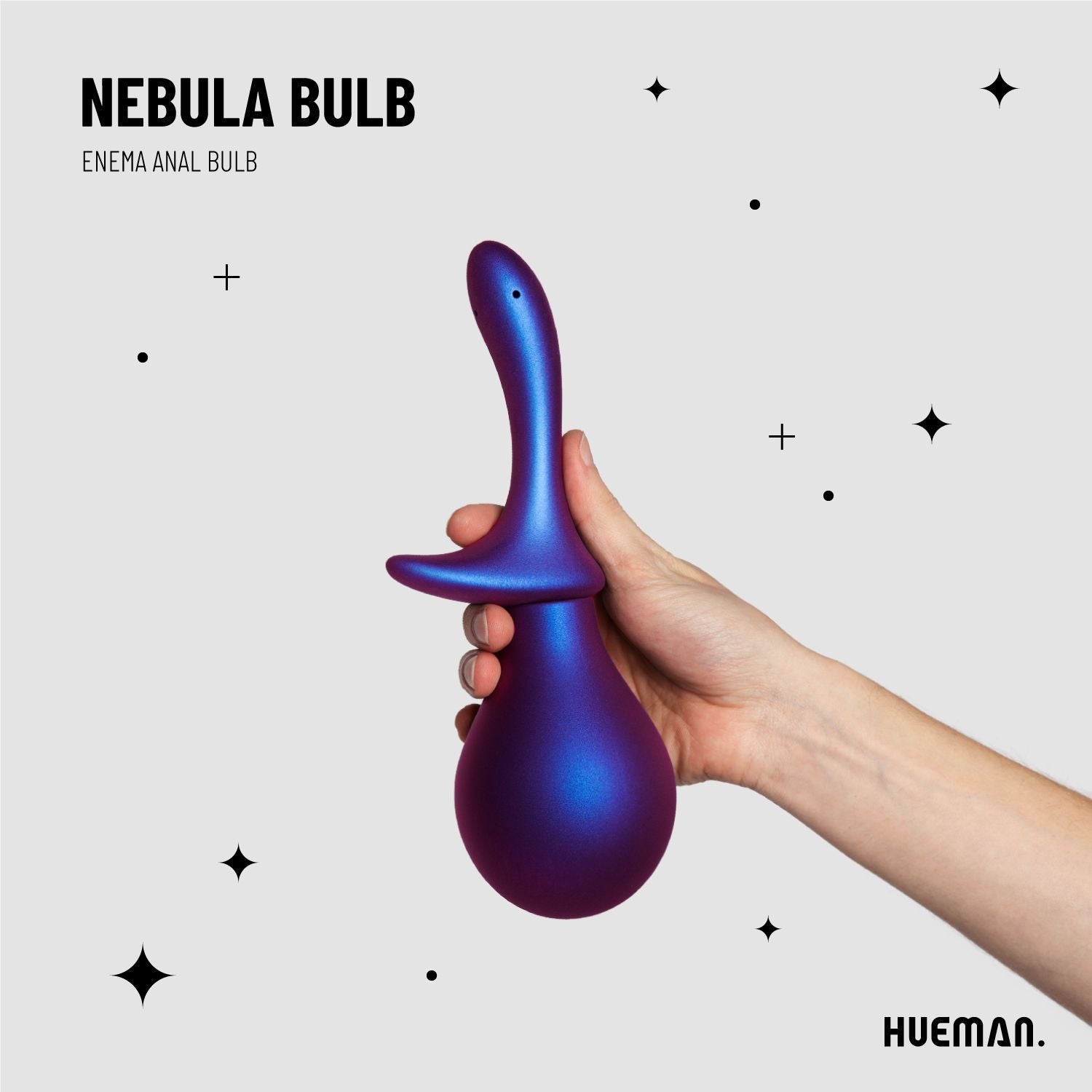 Hueman Nebula Bulb Anal Douche 220ml - Loveangels