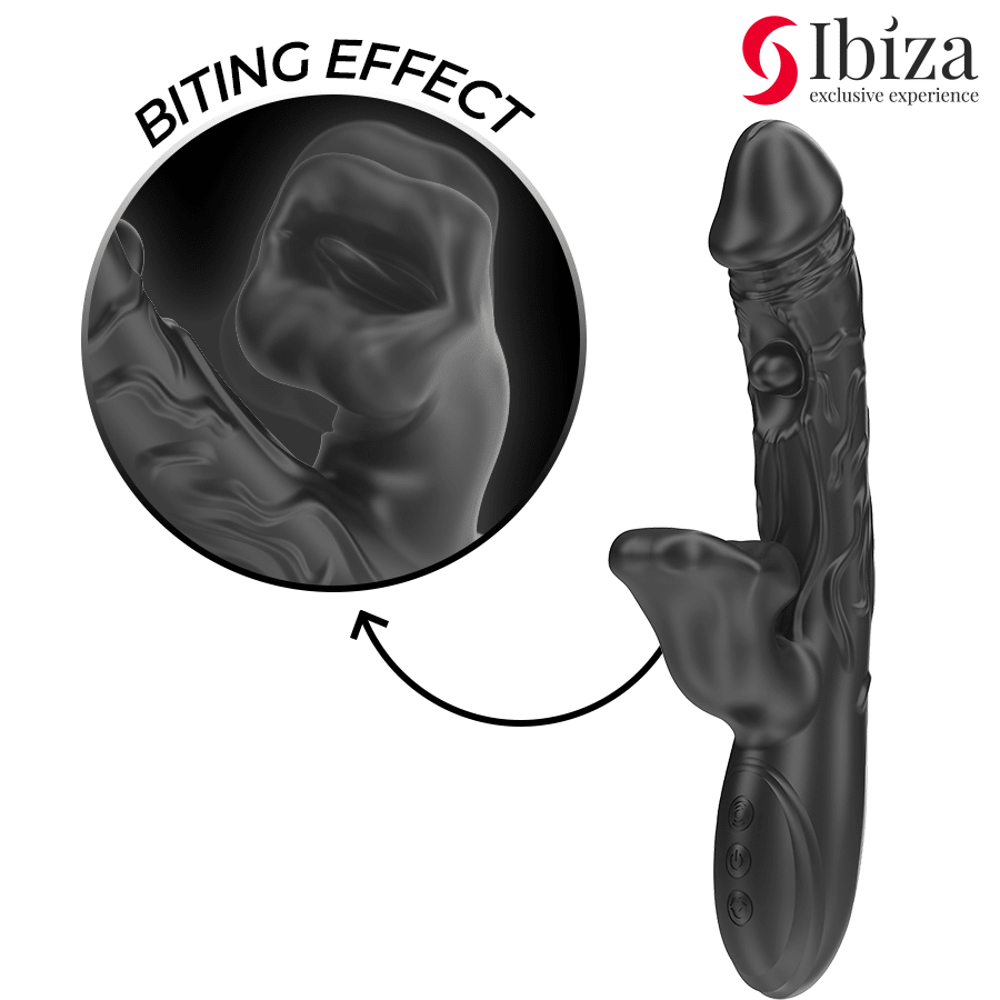 Ibiza Oscillating And Biting Rabbit Vibrator - Loveangels