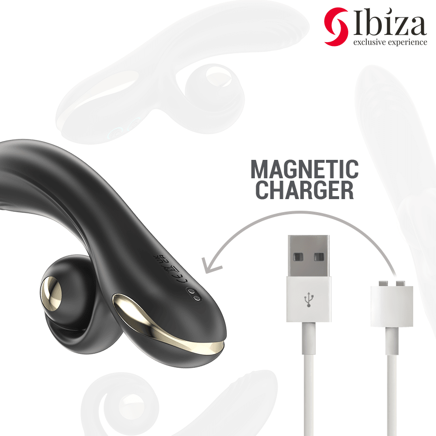 Ibiza Twister Vibrator With Rotation - Loveangels