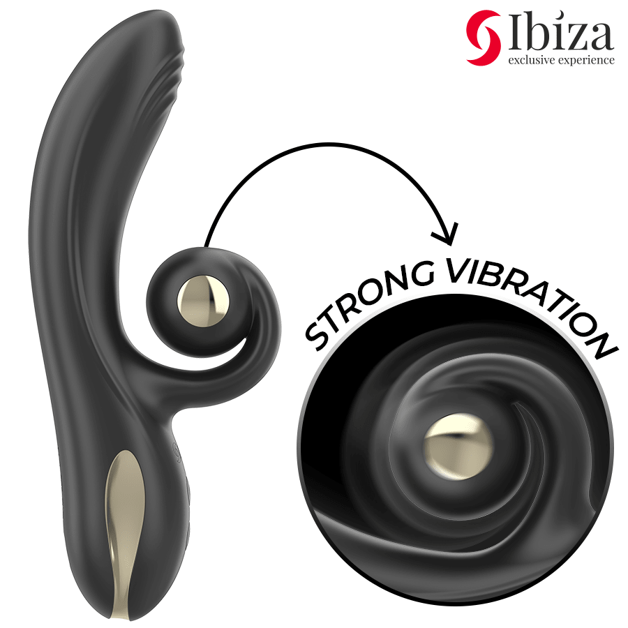 Ibiza Twister Vibrator With Rotation - Loveangels