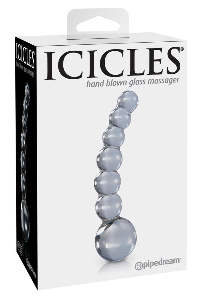Icicles No 66 Hand Blown Glass Massager - Loveangels