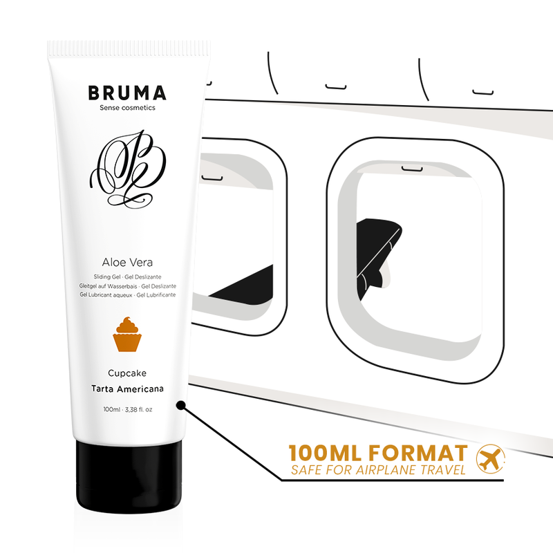 Bruma Slider Gel With Aloe Vera American Cake Flavour 100 ML