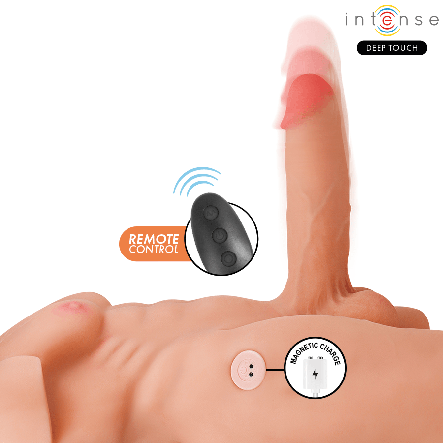 Intense Deep Touch Marty Remote Control Torse With Thrusting And Vibration - Loveangels