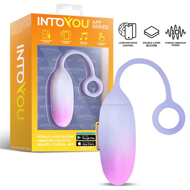 Into You App Series Vibrating Egg - Loveangels