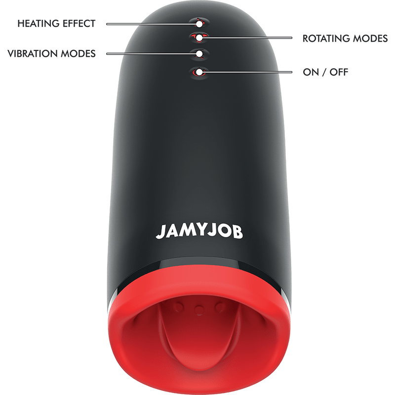 JamyJob Spin-X Heating and Rotation Masturbator - Loveangels