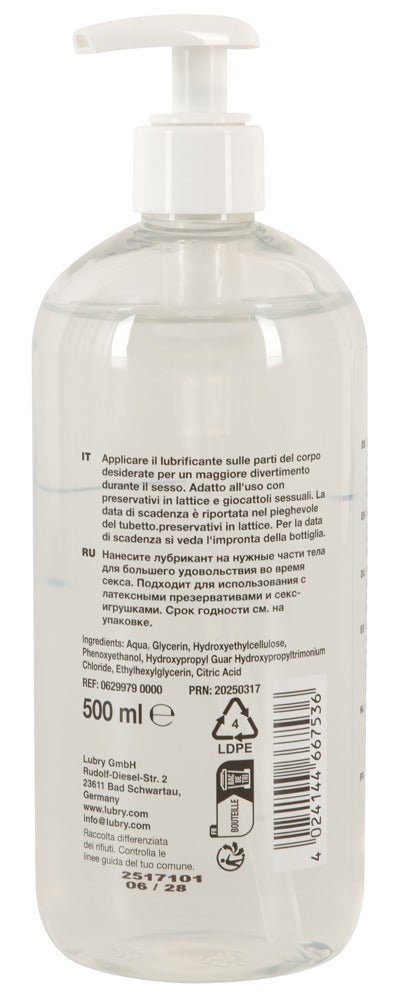 Just Glide Toy Lube 500ml - Loveangels