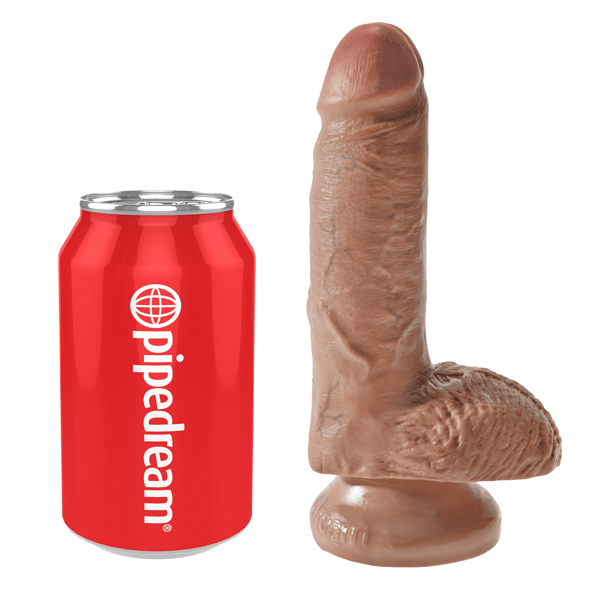 King Cock 7 Inch Cock With Balls - Loveangels