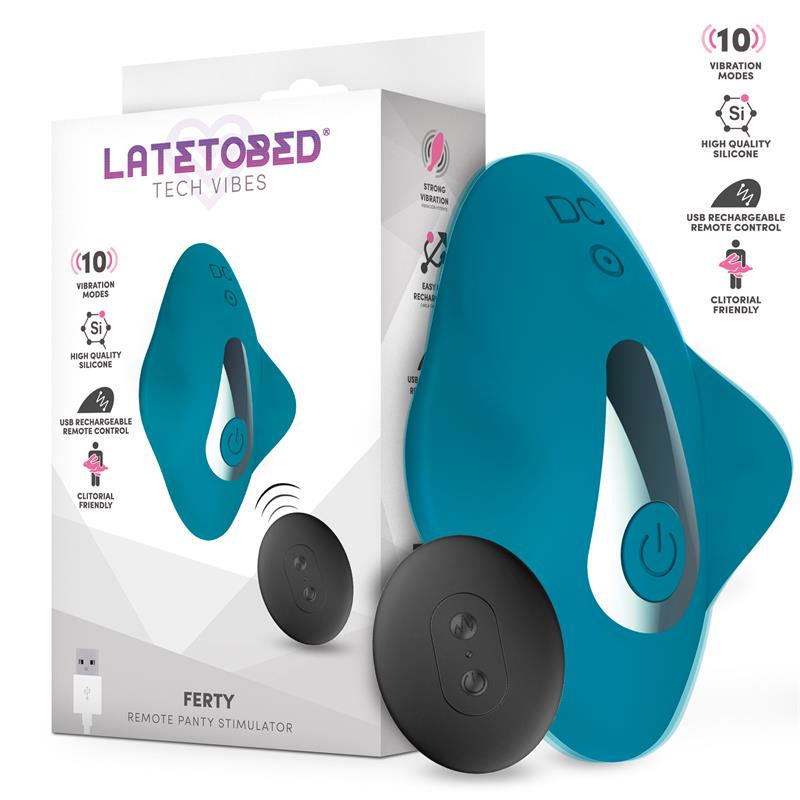 Late To Bed Ferty Remote Panty Stimulator - Loveangels