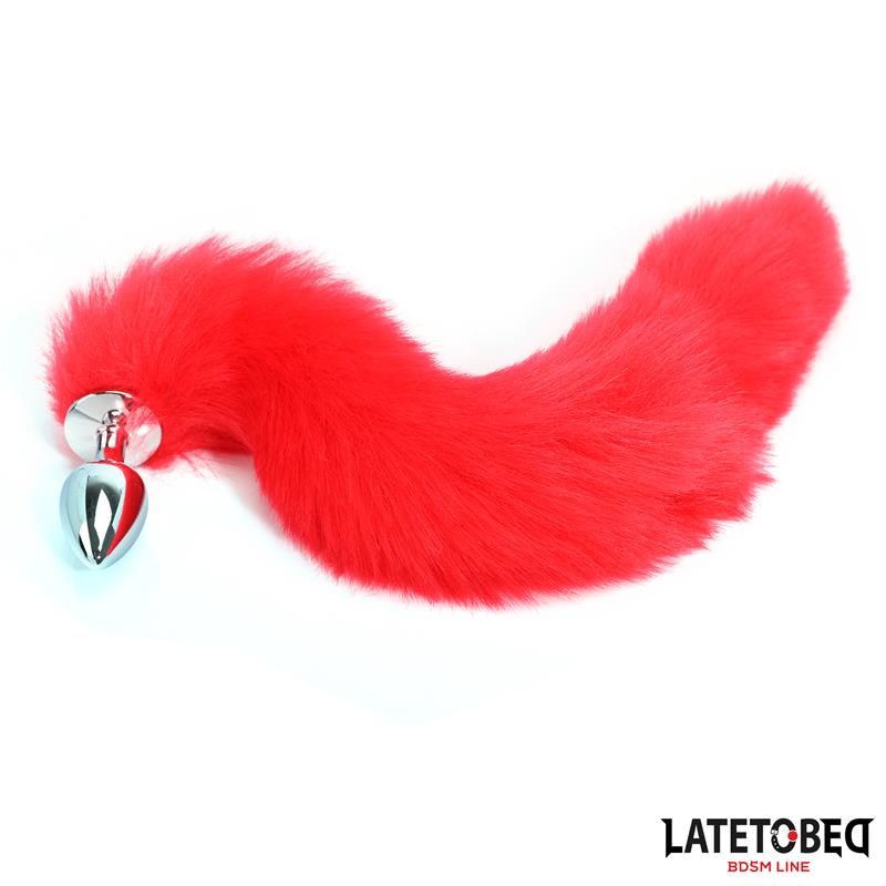 Latetobed Anal Plug With Red Tail - Loveangels