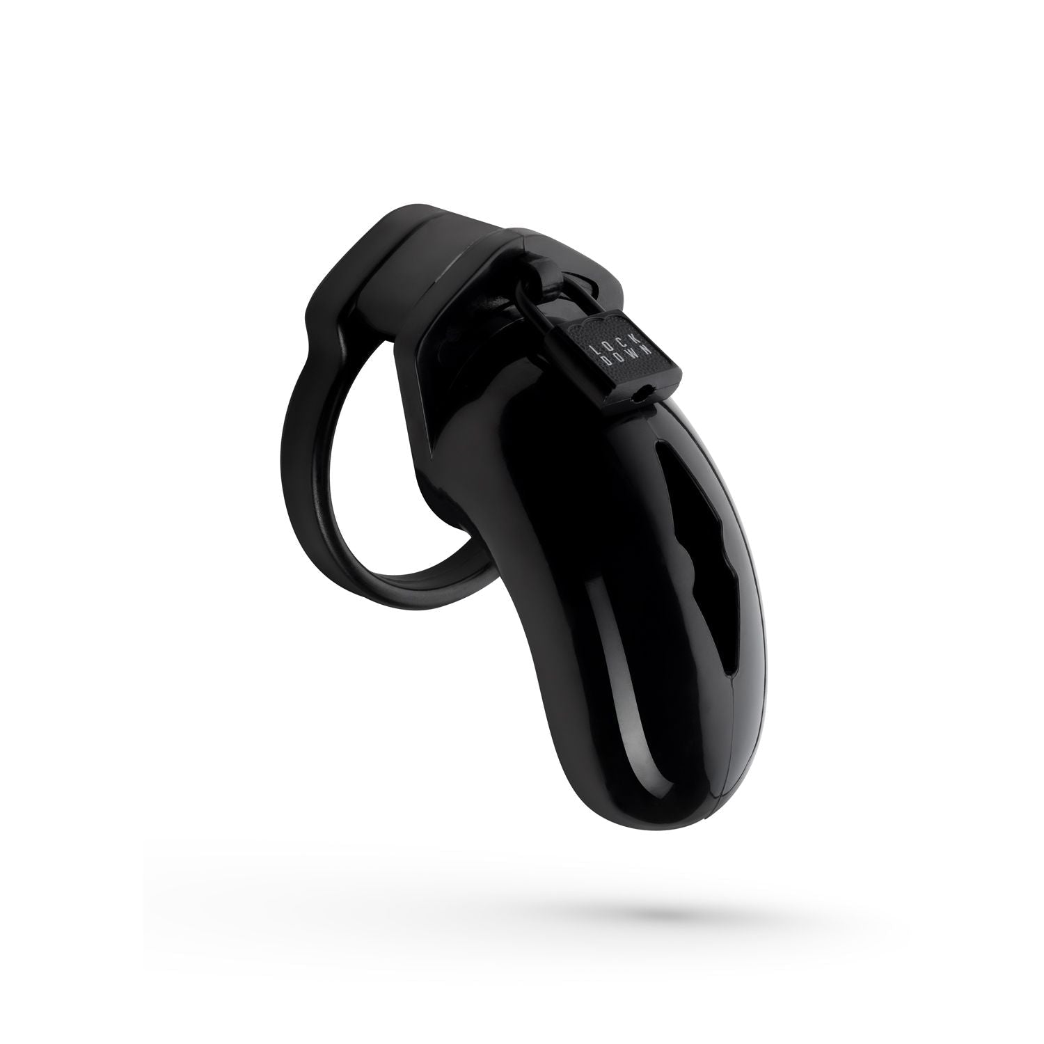 Lockdown Chastity Cage Medium Black - Loveangels