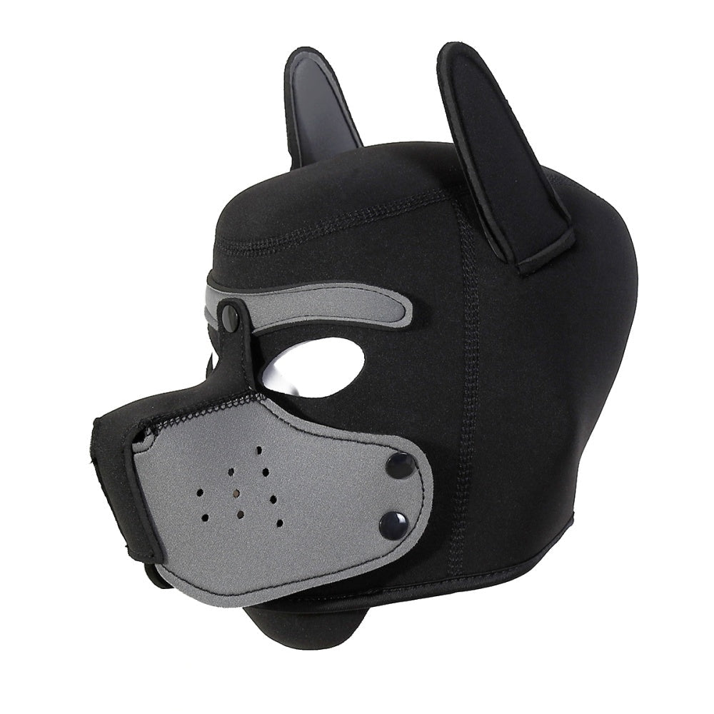 Loveangels Black And Grey Puppy Hood - Loveangels