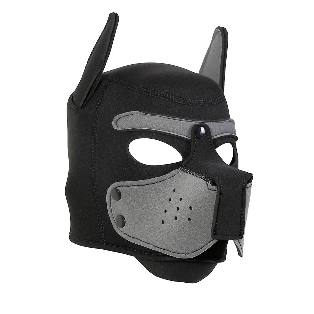 Loveangels Black And Grey Puppy Hood - Loveangels