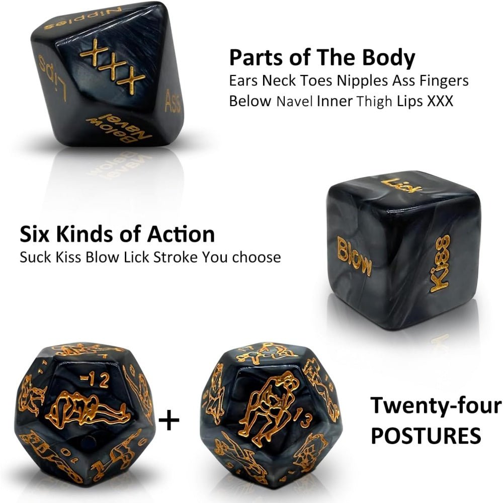 Loveangels Date Night Dice 4pk - Loveangels