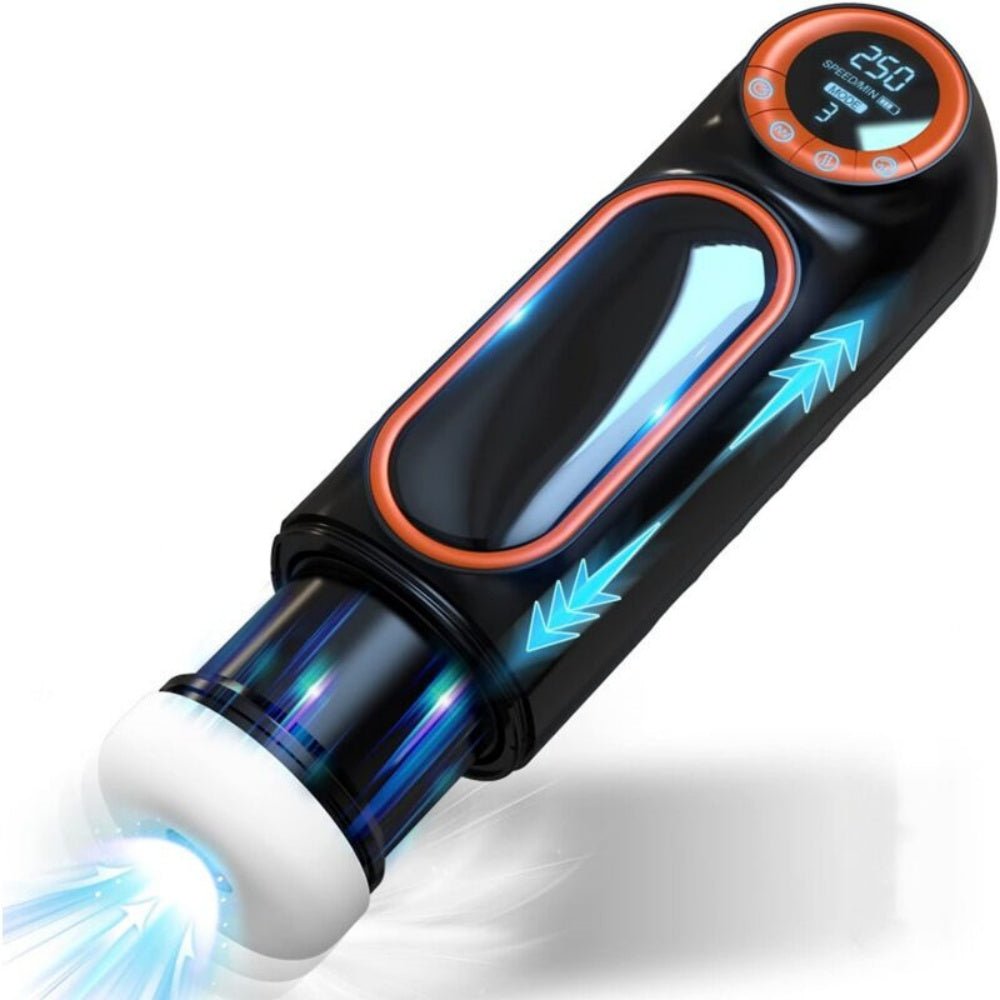 Loveangels Deep Throat Automatic Sucking, Thrusting, Vibrating and Moaning Masturbator - Loveangels