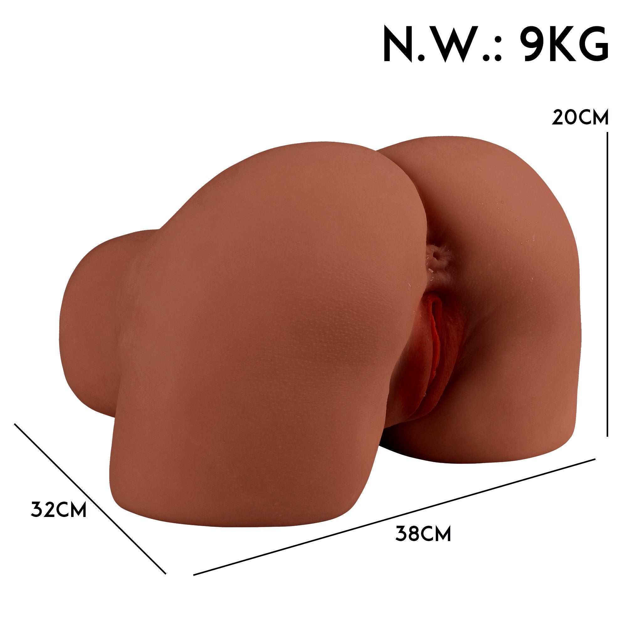 Loveangels Doggy Gina 18.7lbs Life - Like Male Masturbation Doll - Loveangels