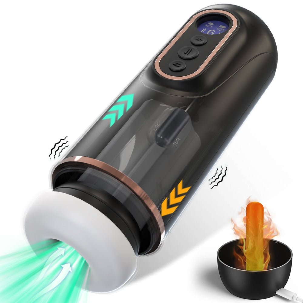Loveangels Doris Telescopic Sucking Vibrating Moaning And Heating Masturbator - Loveangels