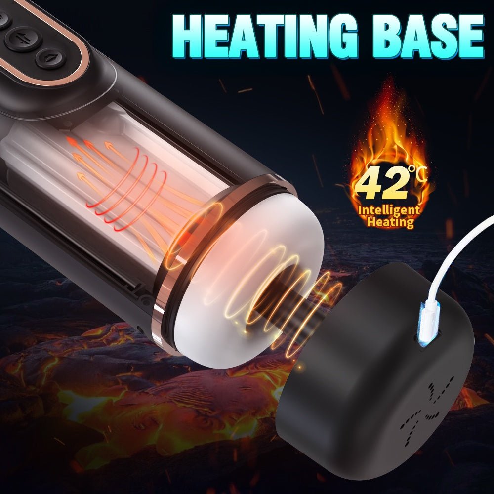 Loveangels Doris Telescopic Sucking Vibrating Moaning And Heating Masturbator - Loveangels