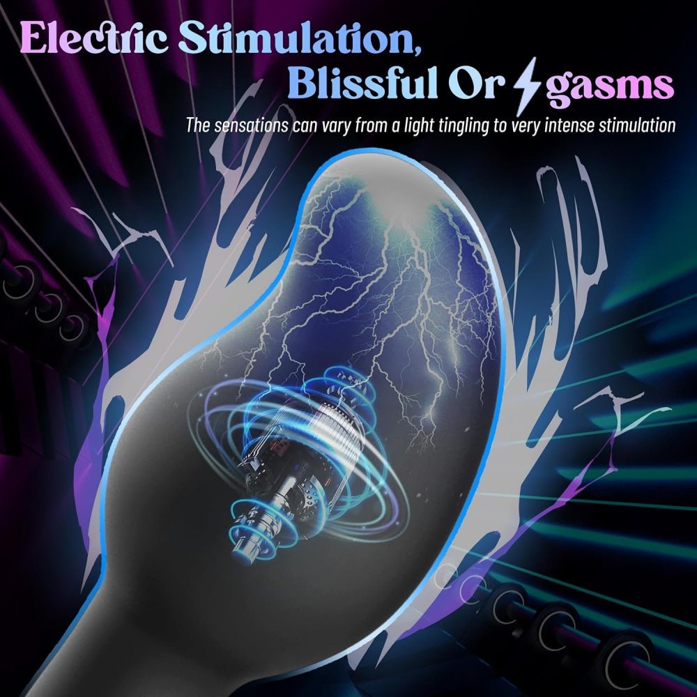 Loveangels Electro Stim Butt Plug With Remote - Loveangels