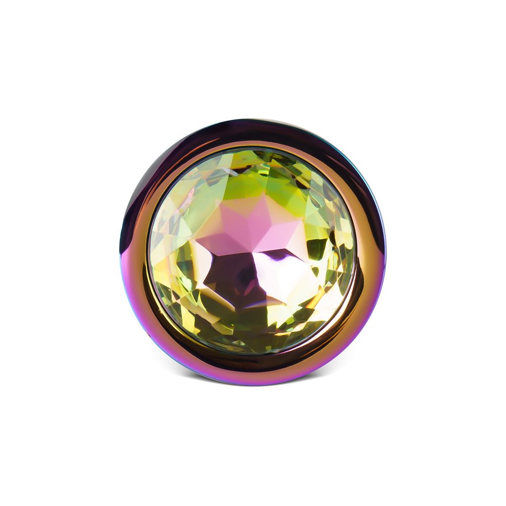 Loveangels Iridescent Metal Anal Beads Butt Plug - Loveangels