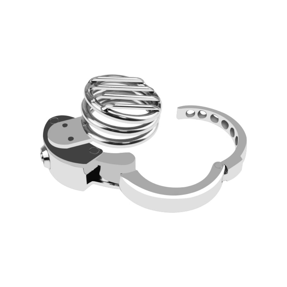Loveangels Iron Veil X2 Stainless Steel Chastity Cage - Loveangels