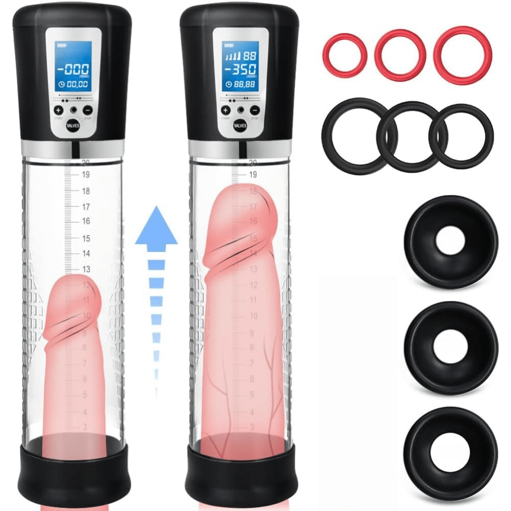 Loveangels LCD Display Rechargeable Passion Pump - Loveangels