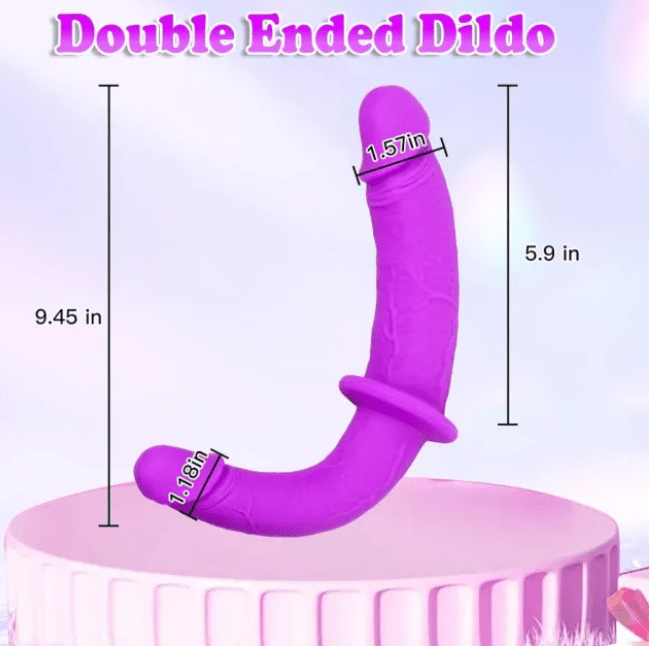 Loveangels Linked Play Double Ended Dildo With Harness - Loveangels