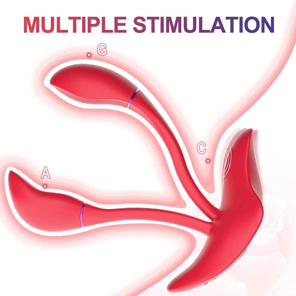 Loveangels LunaBloom Dual Tip Vibrator With App Control - Loveangels