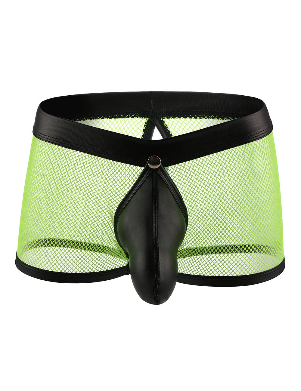 Loveangels Men's Fully Open Neon Shorts - Loveangels