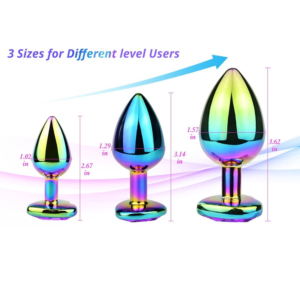Loveangels Multicolour Metal Anal Training Kit - Loveangels