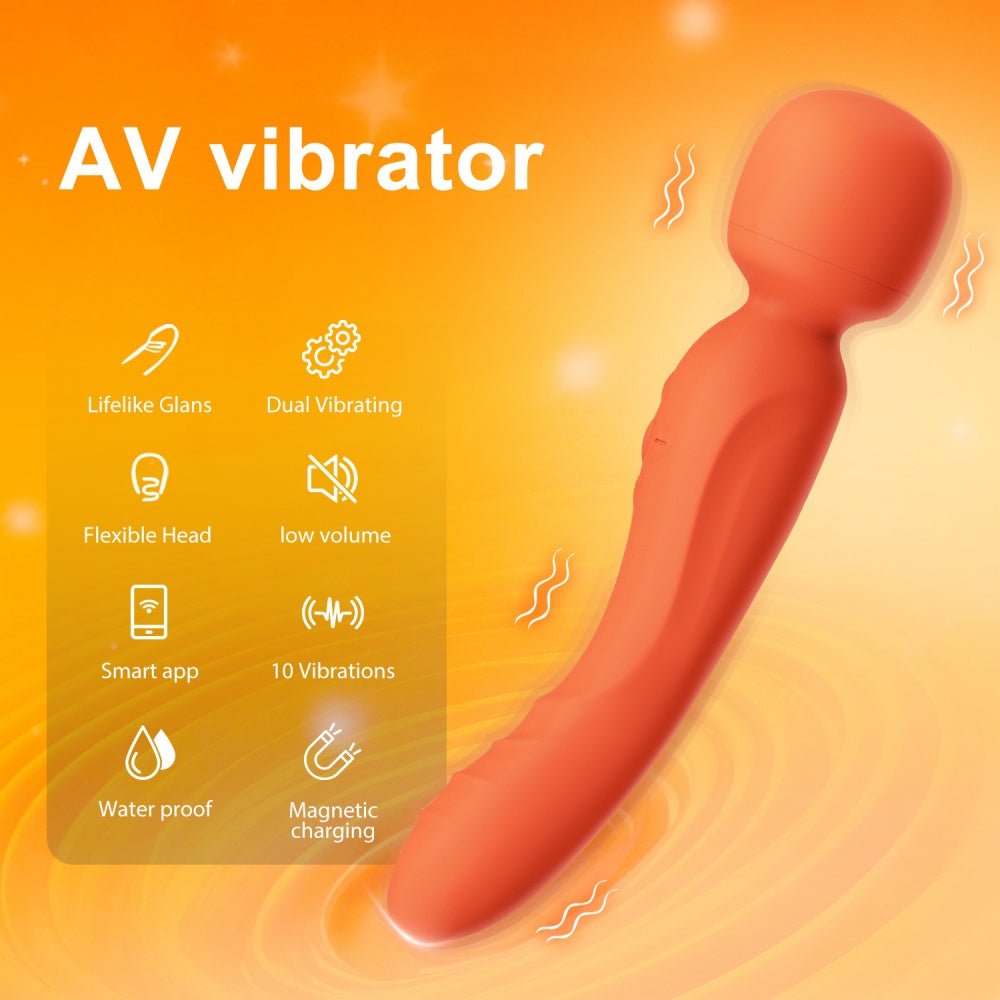 Loveangels PulseSync Pro Dual Ended App Control Wand - Loveangels