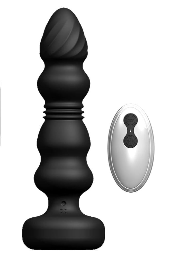 Loveangels Rechargeable Vibrating And Thrusting Prostate Massager With Remote - Loveangels