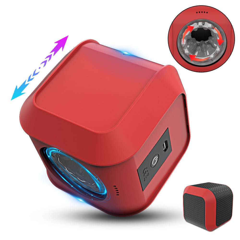 Loveangels Rotating and Thrusting Pleasure Cube - Loveangels
