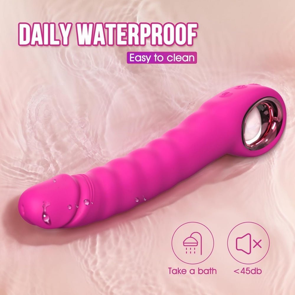 Loveangels Sand Push Thrusting Stiffy Vibrator - Loveangels