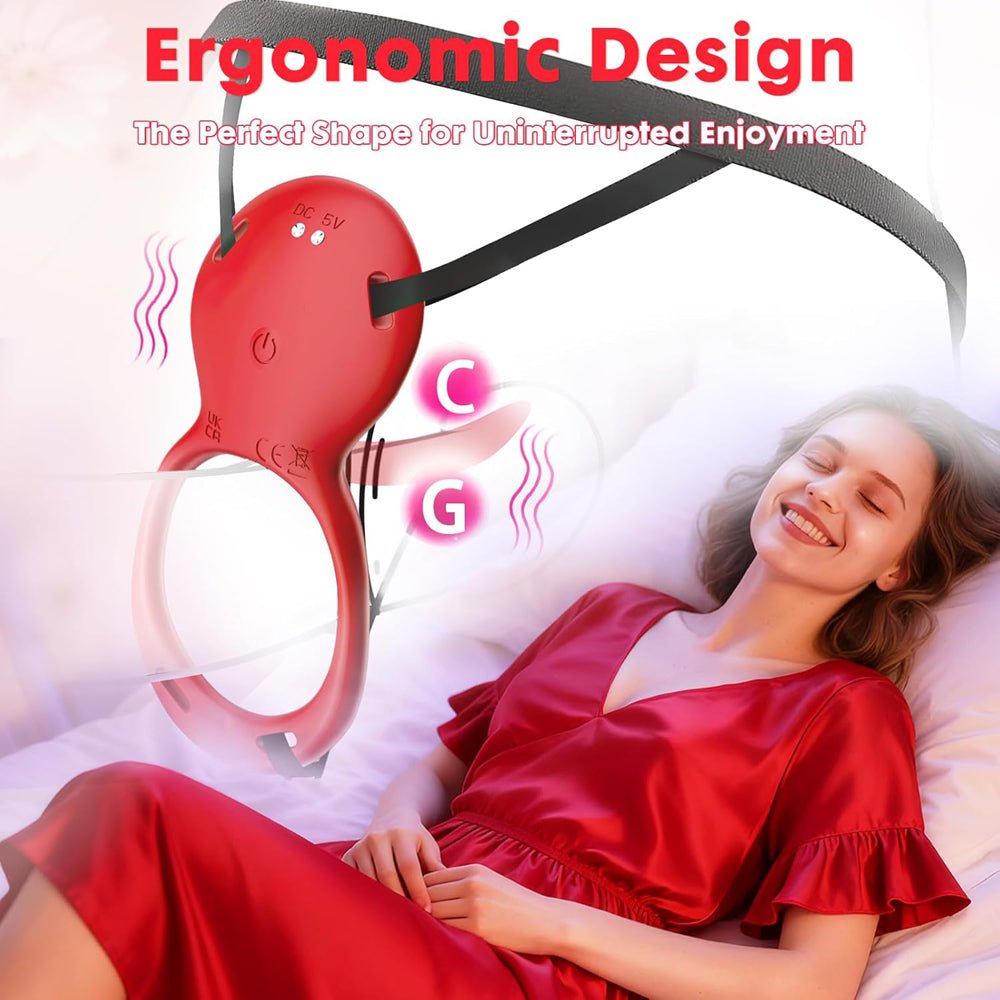 Loveangels Secret Touch Wearable App Control Couple's Vibrator - Loveangels