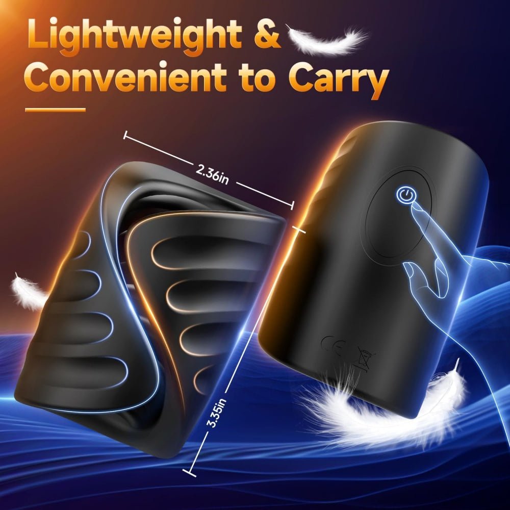 Loveangels Smart Pulse App Controlled Vibrating Masturbator - Loveangels