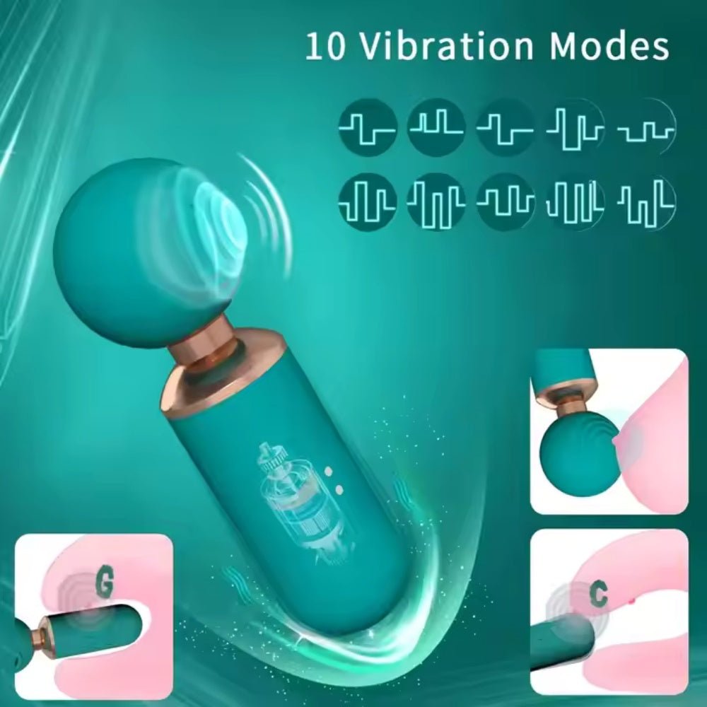 Loveangels Tap Wave Wand With Vibration, Tapping And Suction - Loveangels