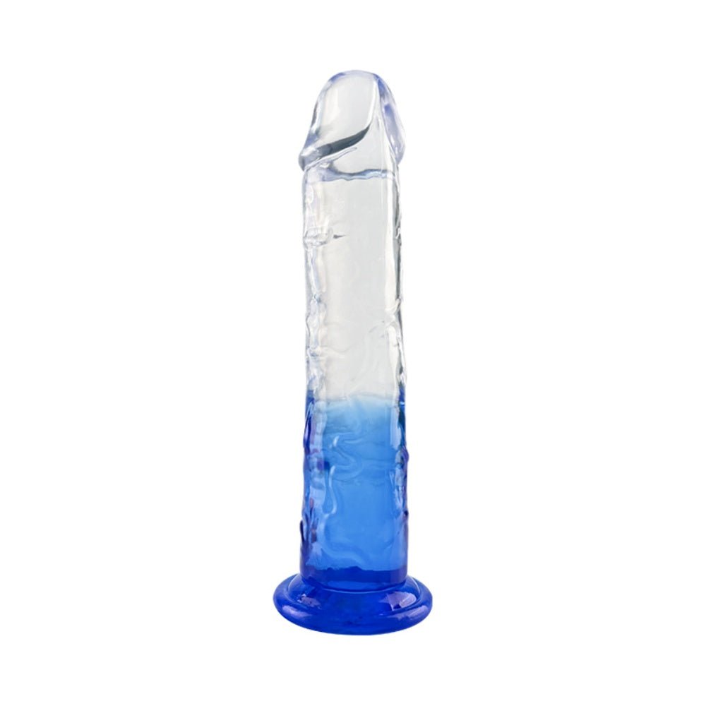 Loveangels Transparent Blue Dong 7.7" - Loveangels