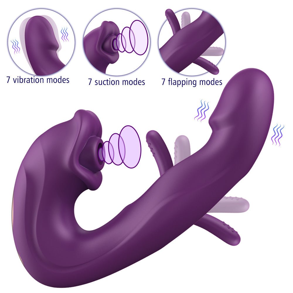 Loveangels Triple Touch App Controlled Multi-Function Vibe - Loveangels
