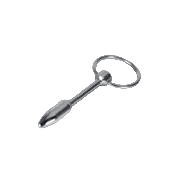Loveangels Urethral Sounding Plug With Ring - Loveangels