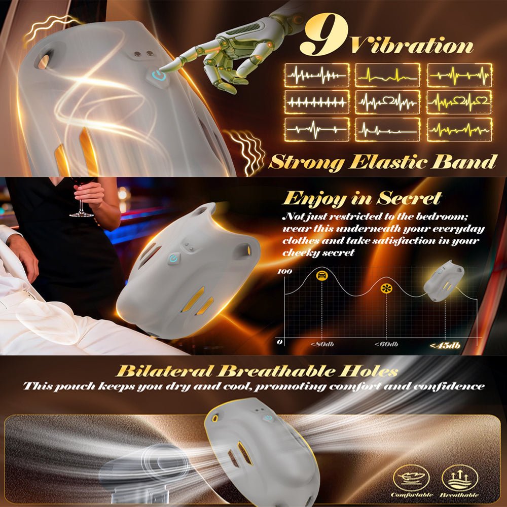 Loveangels Vibrating Chastity Cage With App Control - Loveangels