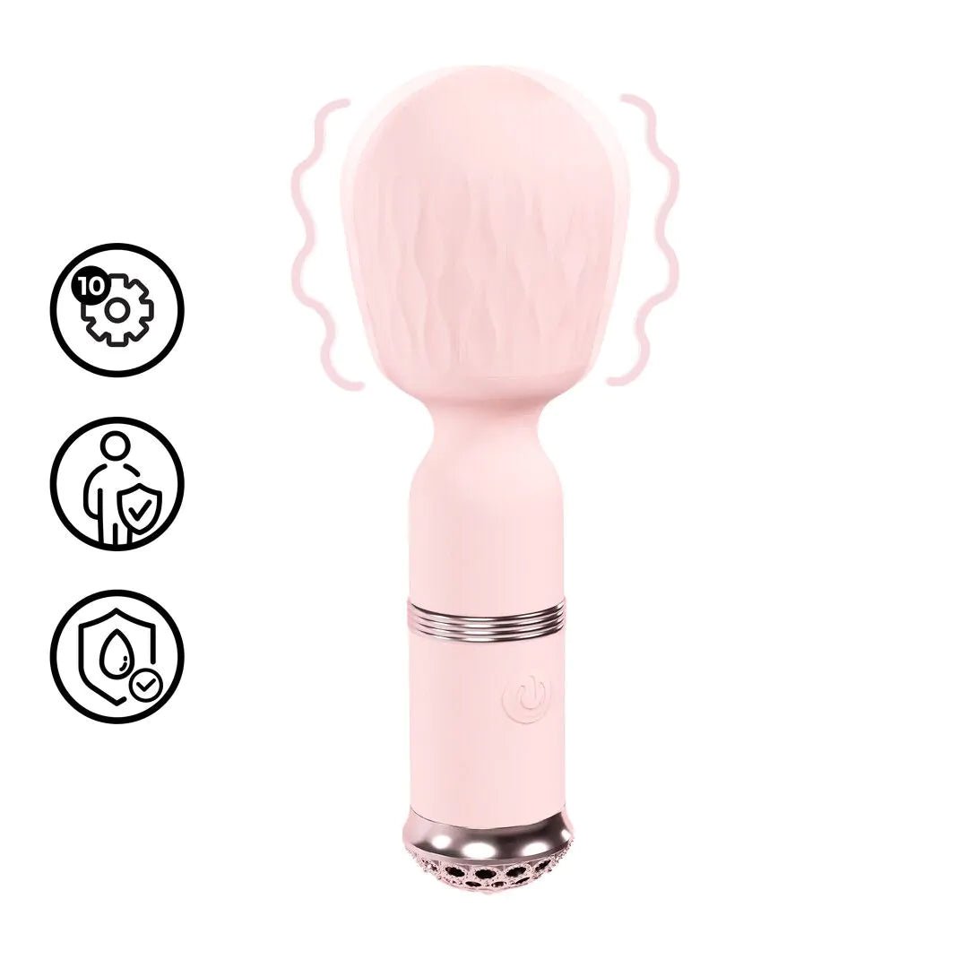 Loveline Velour - Mini - Wand - Pink - Loveangels