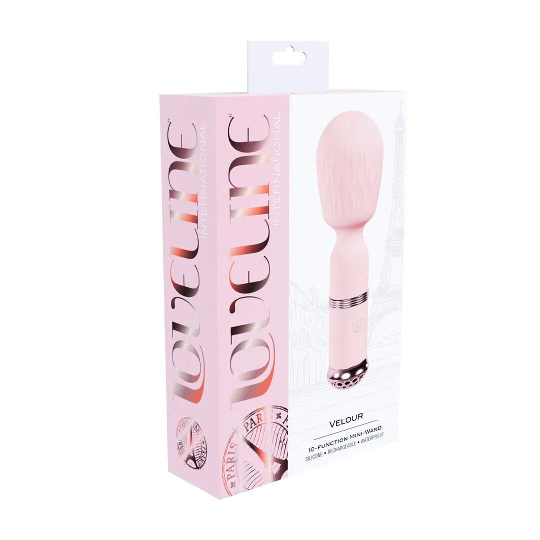 Loveline Velour - Mini - Wand - Pink - Loveangels