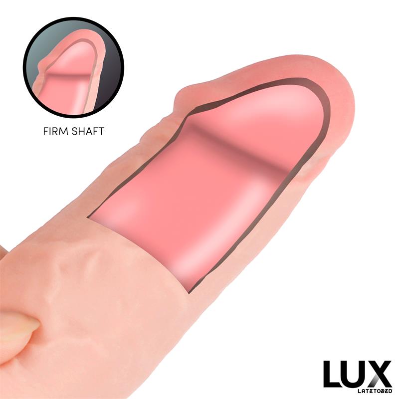 Lux Lars Triple Density 7.6Inch Dildo With Swinging Balls - Loveangels
