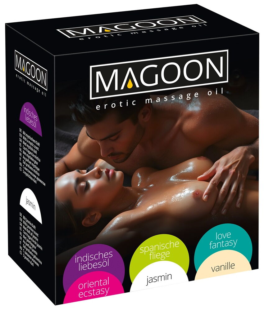 Magoon Massage Oil 6x50ml - Loveangels